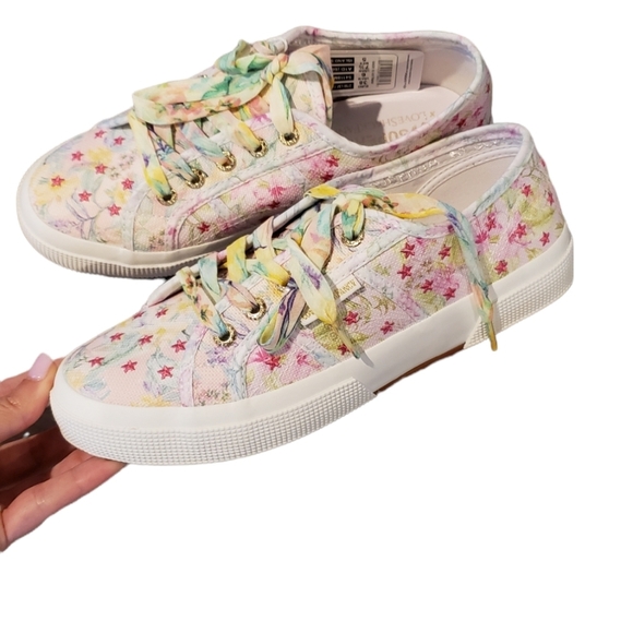 Superga Loveshackfancy Island Storm Sneaker - Picture 3 of 10